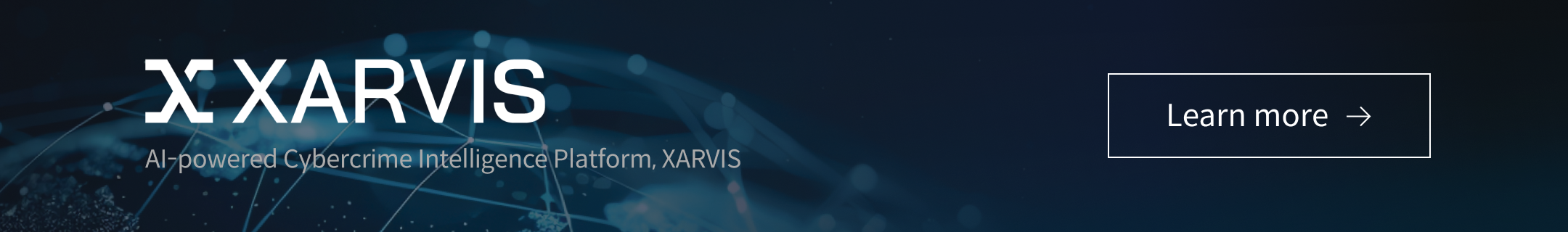 S2W XARVIS platform subscription banner